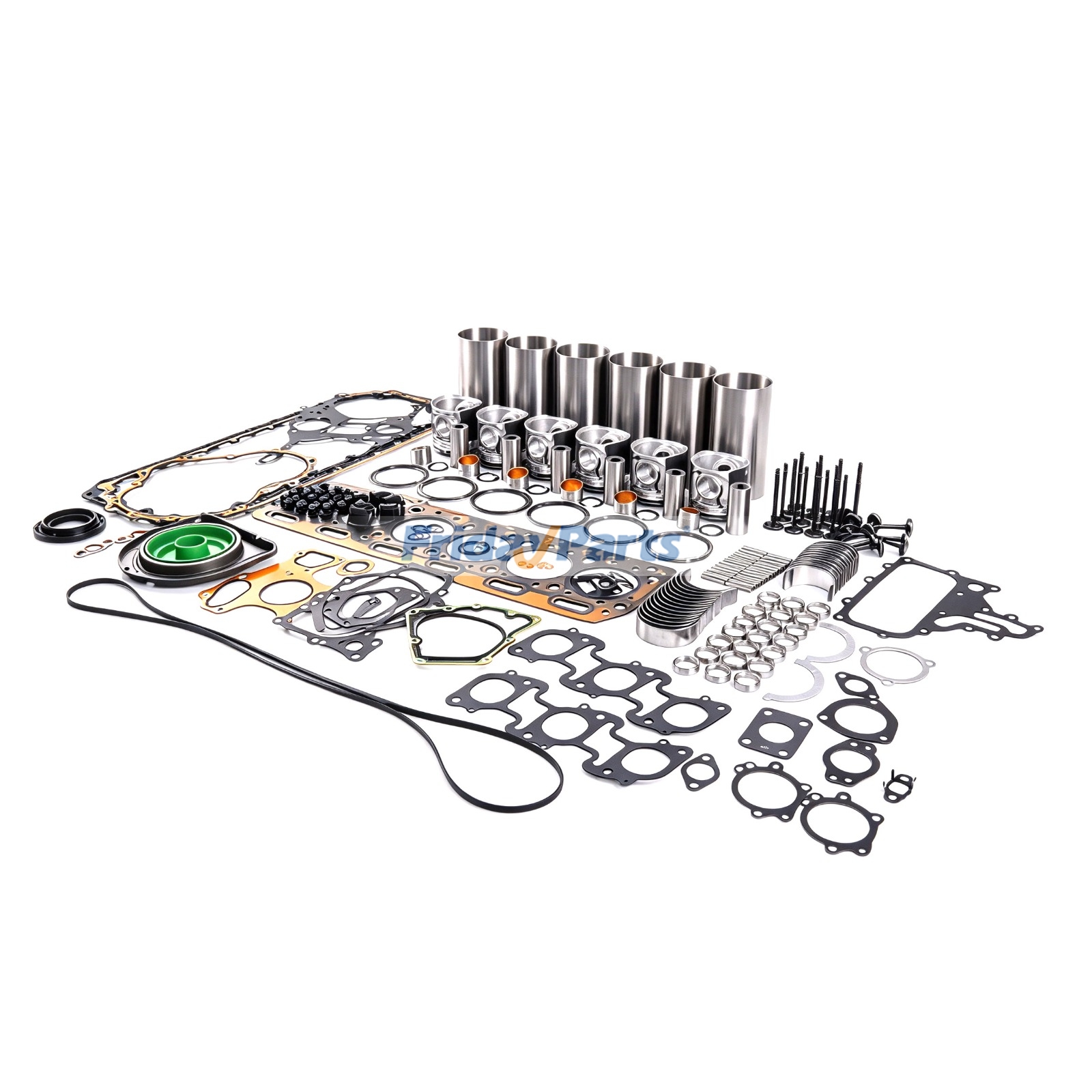 Kit de reconstrucción y reacondicionamiento 365-2821 para excavadora Caterpillar CAT C6.6 320E 320EL 320ELRR 320ERR 320ELN 323EL 323ELN ​​323ESA y cargadora 2384C 2484C 559C 579C Para CAT