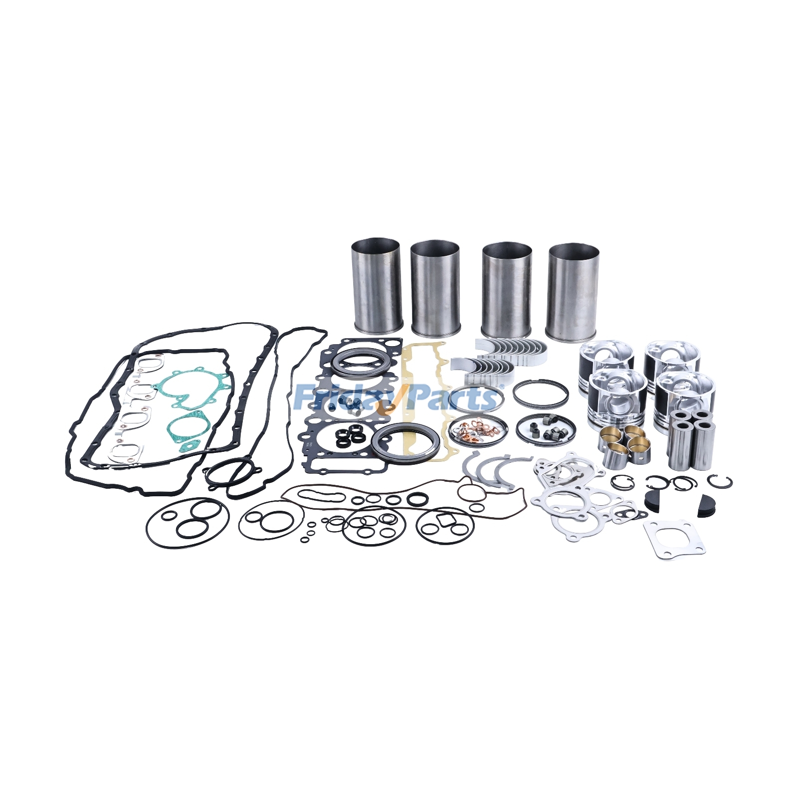Kit de révision et de reconstruction 8980410620 8980411410 pour moteur Isuzu 4HK1 (camions NPR, NQR, FSR, FVR, NPR75, FVZ75)