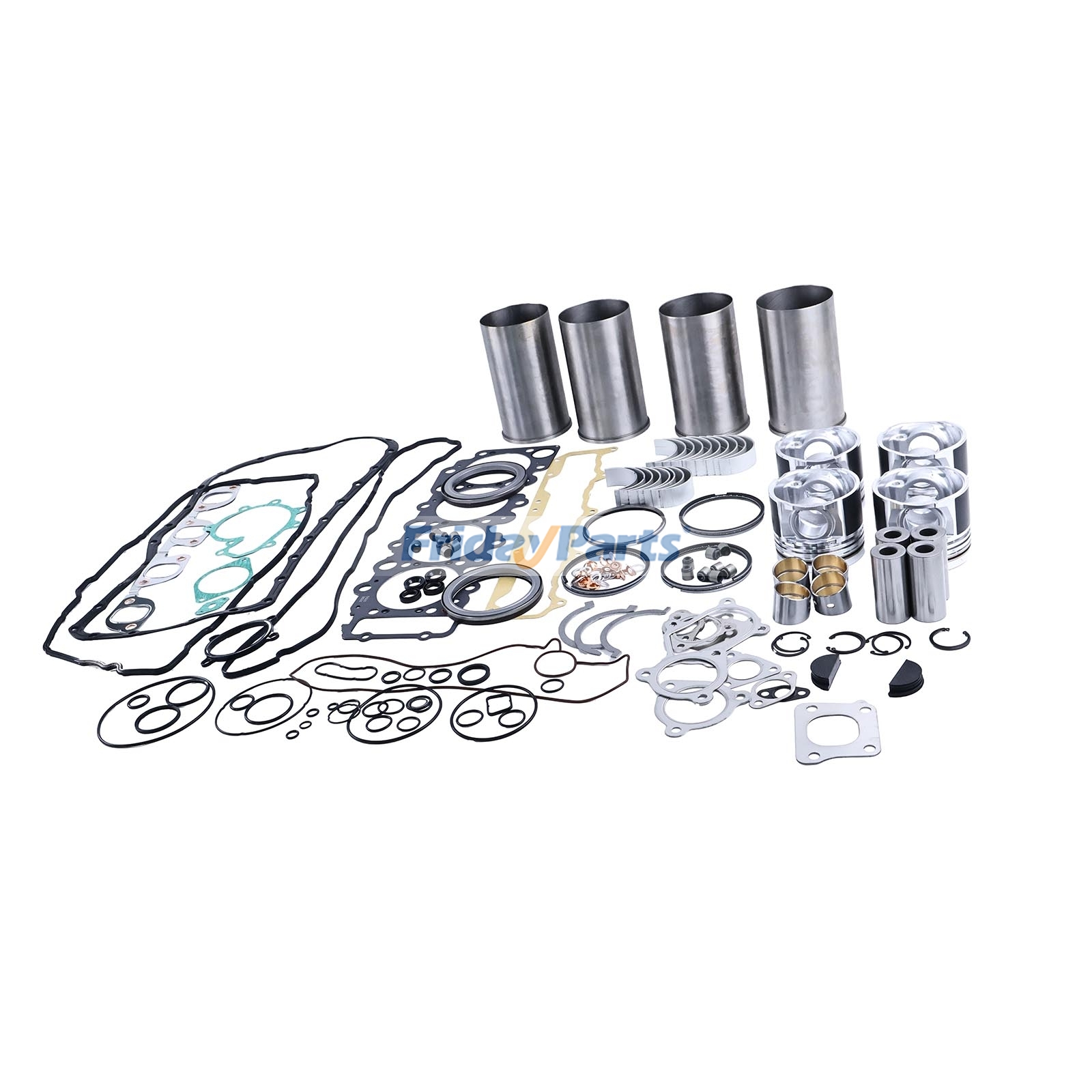 Kit de révision et de reconstruction 8980410620 8980411410 pour moteur Isuzu 4HK1 (camions NPR, NQR, FSR, FVR, NPR75, FVZ75)pourPour ISUZU