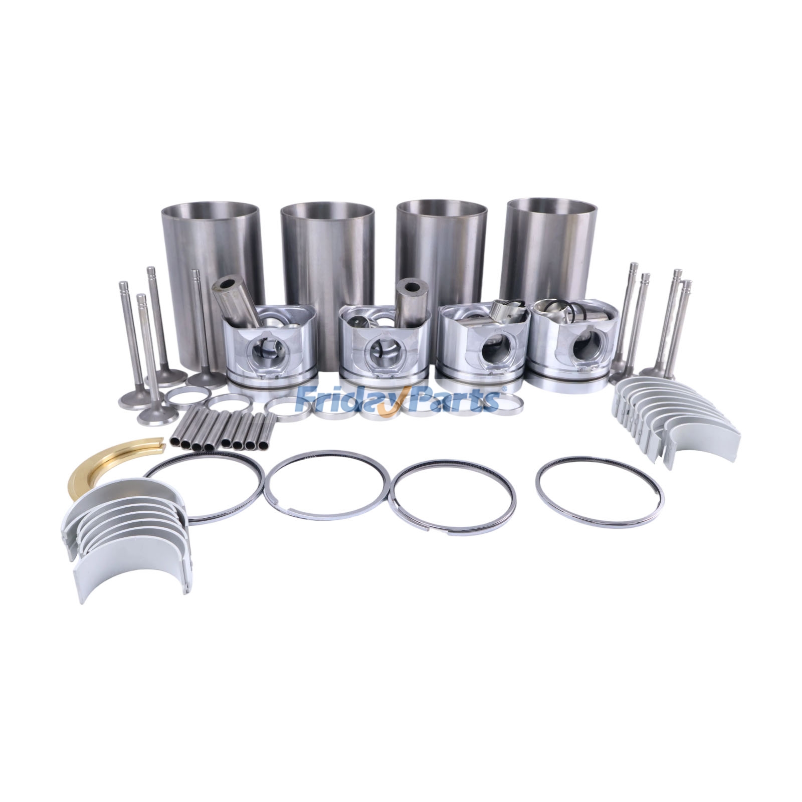 Overhaul Rebuild Kit 8N-5537 2W-4841 for Caterpillar CAT Engine 3204 Excavator 215 225 229 215B 225B 225D 231D Loader 916 926 943 953 926A 926E