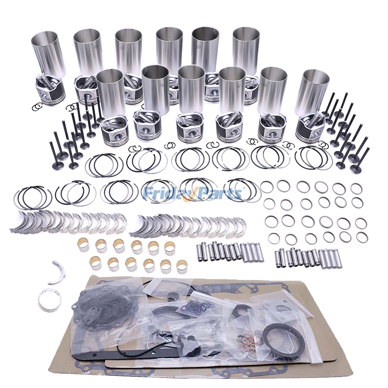 Kit de reconstrucción y reacondicionamiento 9Y-7212 para motor Caterpillar CAT 3412 Cargadora 990 988B 988F 992C 992D Bulldozer 834B 834S 834U D10N D9R