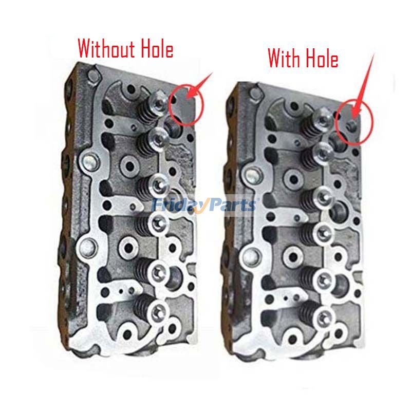 FridayParts Überholungs- und Umbausatz & kompletter Zylinderkopf & Glühkerzen