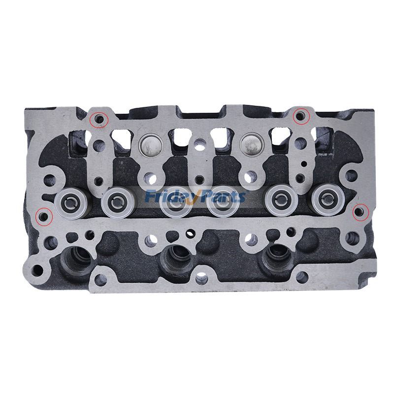 Kit de révision et de reconstruction et culasse complète avec soupapes, ressorts et bougies de préchauffagepour Moteur,Pelle,Tondeuse,Tracteur