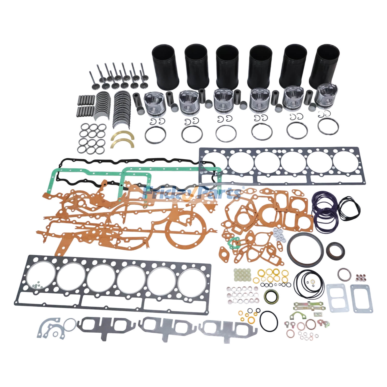 Overhaul Rebuild Kit for Caterpillar CAT Engine 3306 Excavator E350 E350L E235B E235C E235D E330 E330B