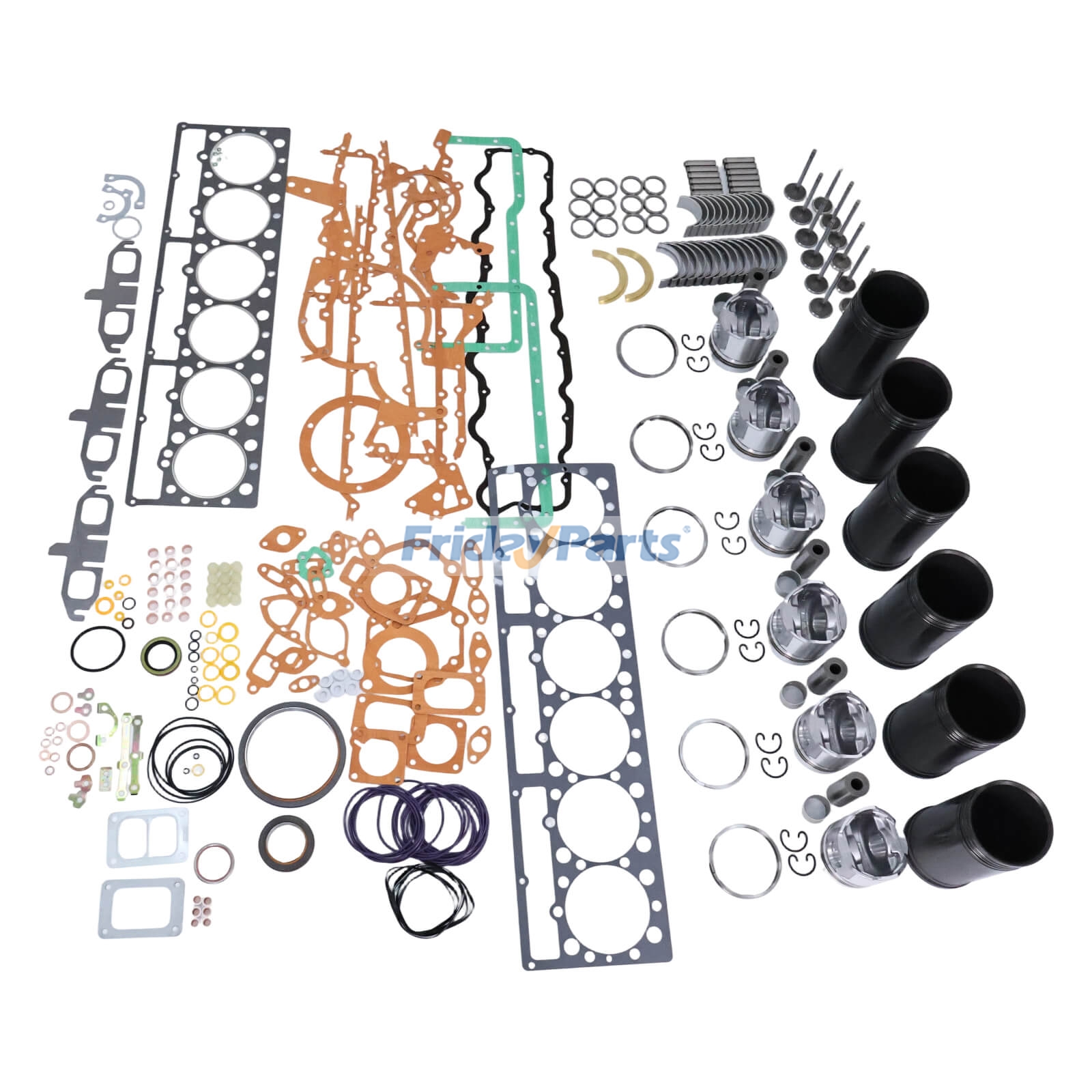 Overhaul Rebuild Kit compatible with Engine,Excavator