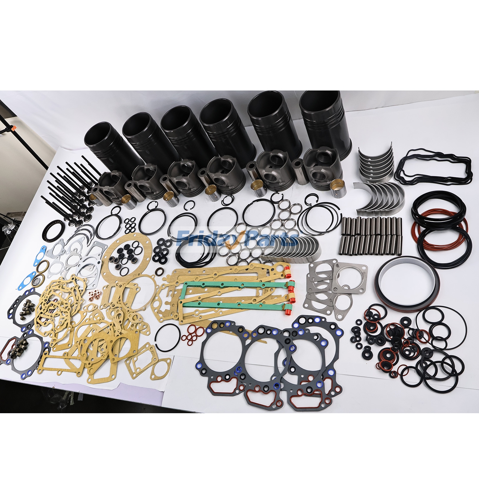 Kit de reconstrucción y reacondicionamiento para motor Komatsu SAA6D125E-6 Para KOMATSU