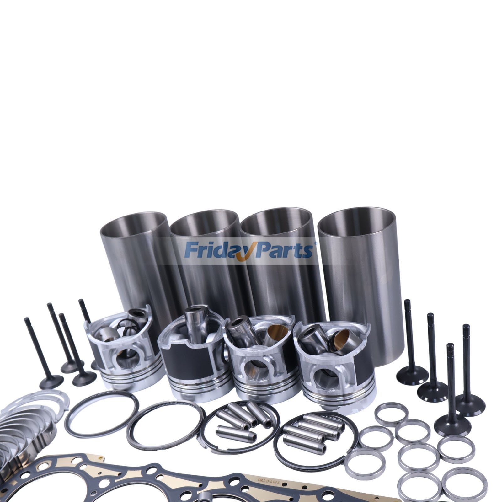 Kit de reconstrucción para motores Caterpillar CAT 3024, 3024C, 3024T, C2.2, C2.2T, cargadores 216B, 226B, 232B, 242B, 247B, 257B, 902, 903 y 906, excavadoras 304.5 de FridayParts