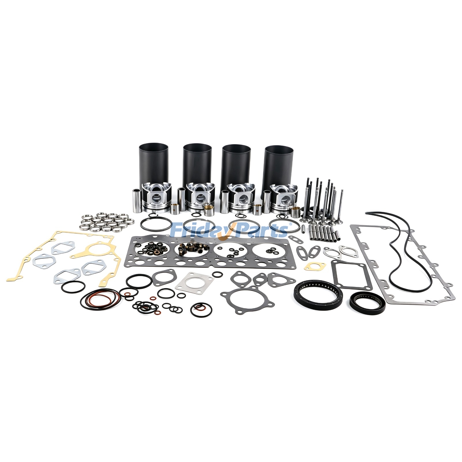 Overhaul Rebuild Kit for Cummins QSB3.3 B3.3 B3.3T Engine Daewoo Doosan Loader 460 470 Plus
