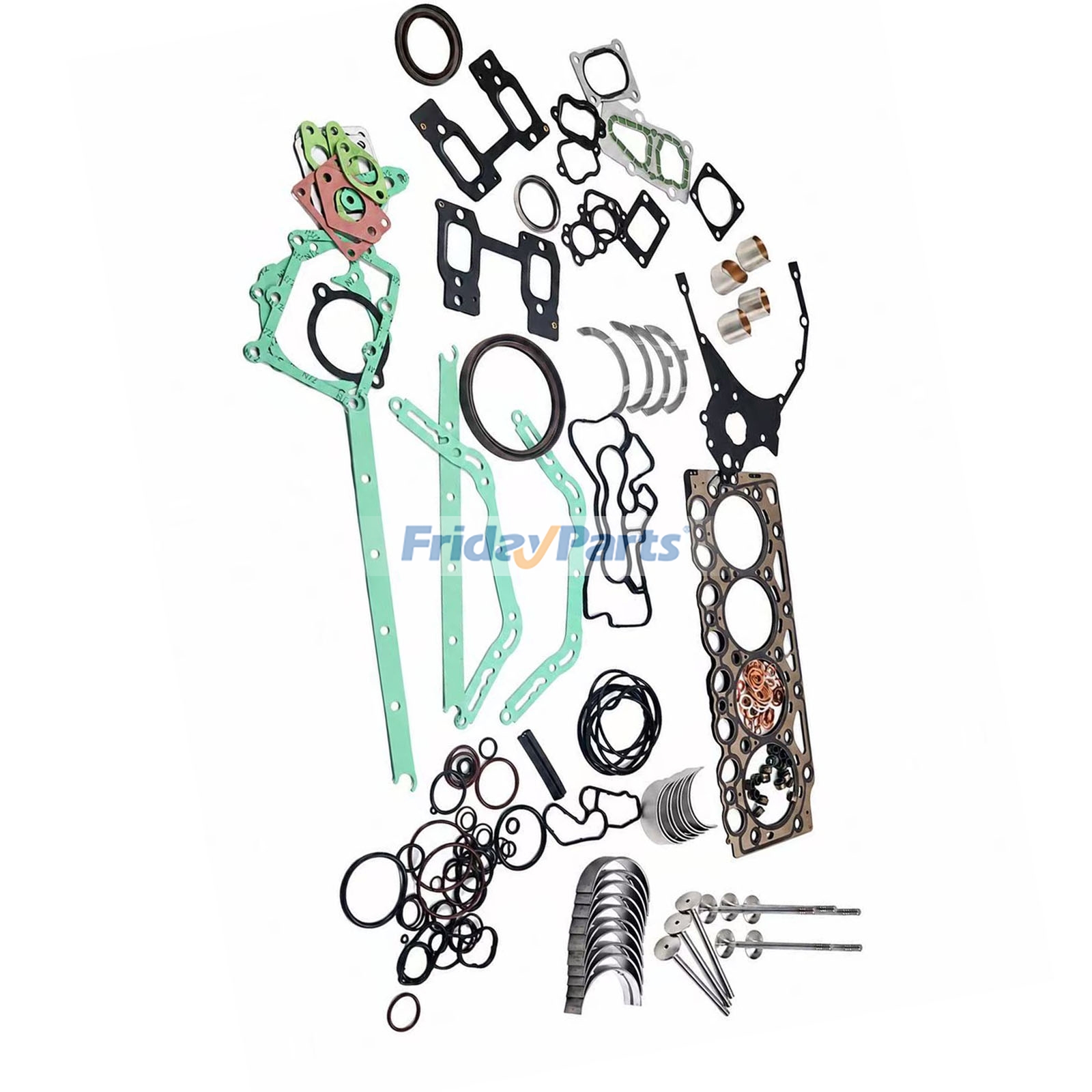 Overhaul Rebuild Kit compatible with Engine