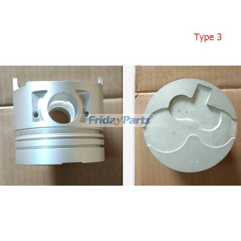 Kit de reconstrucción y reacondicionamiento para motor Doosan Daewoo D2366 D2366T Excavadora Solar 280LC DH280 DH320