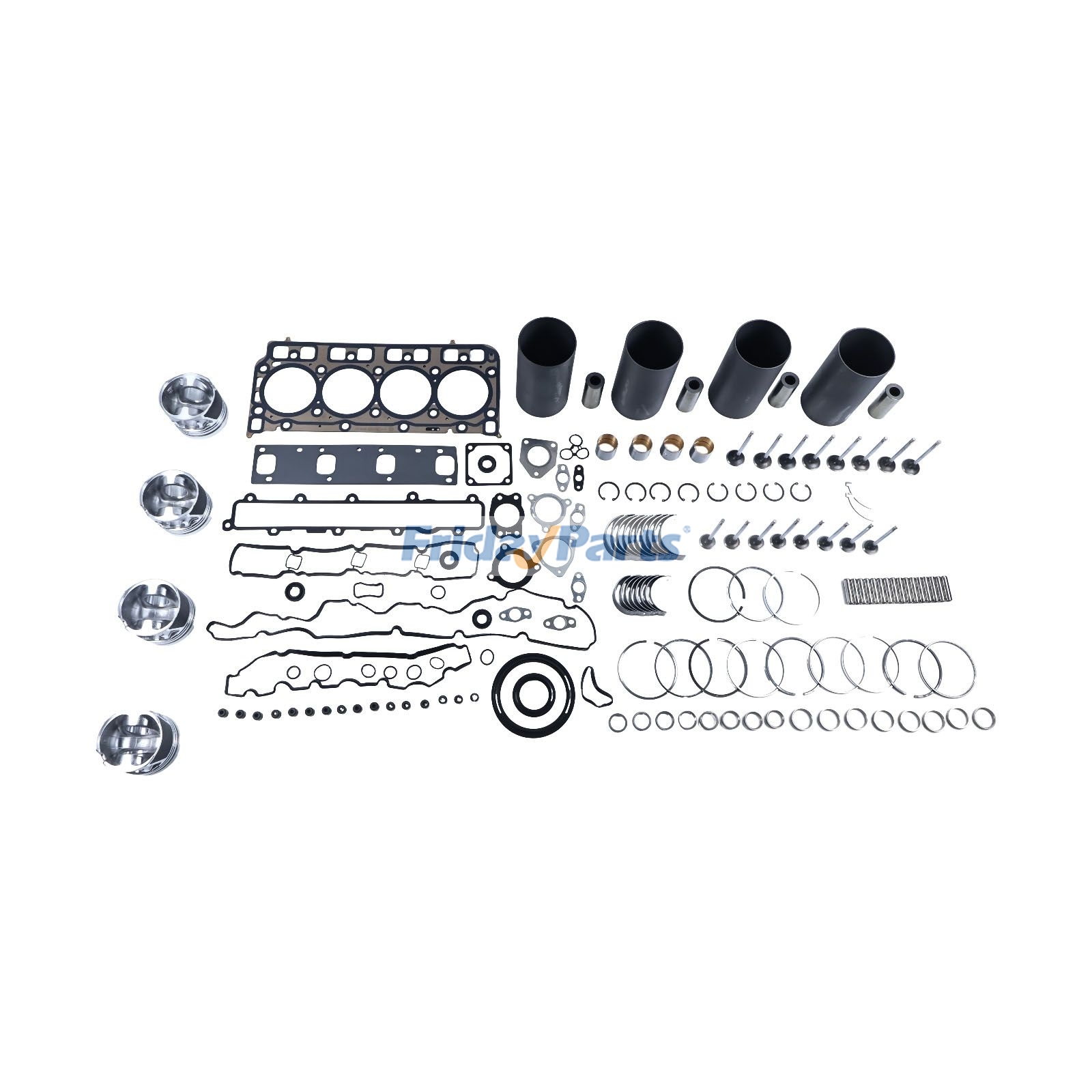 Kit de reconstruction pour révision complètepour Moteur,Pelle,Chariot Élévateur,Chargeur