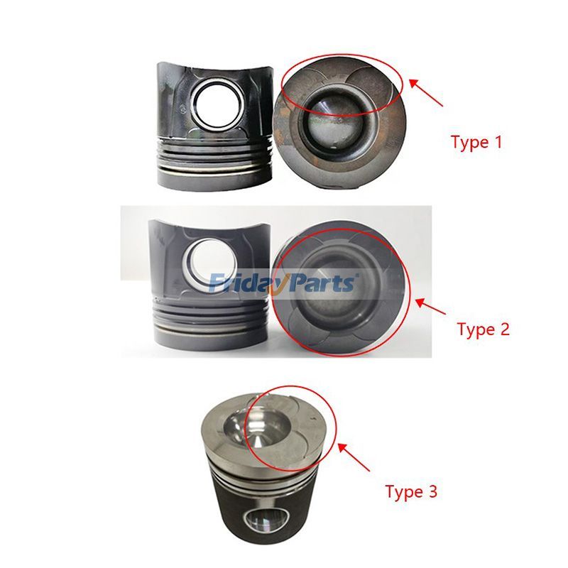 STD Piston Kit with Ring Daewoo for Engine,Excavator