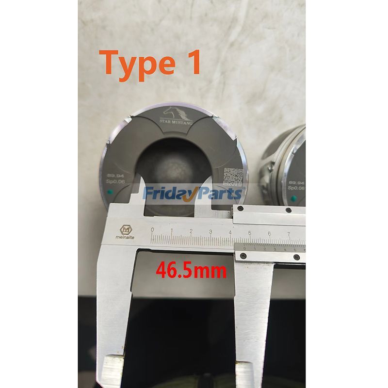 Kit de reconstrucción y reacondicionamiento para motor Doosan Daewoo D18 D18NAP Para BOBCAT