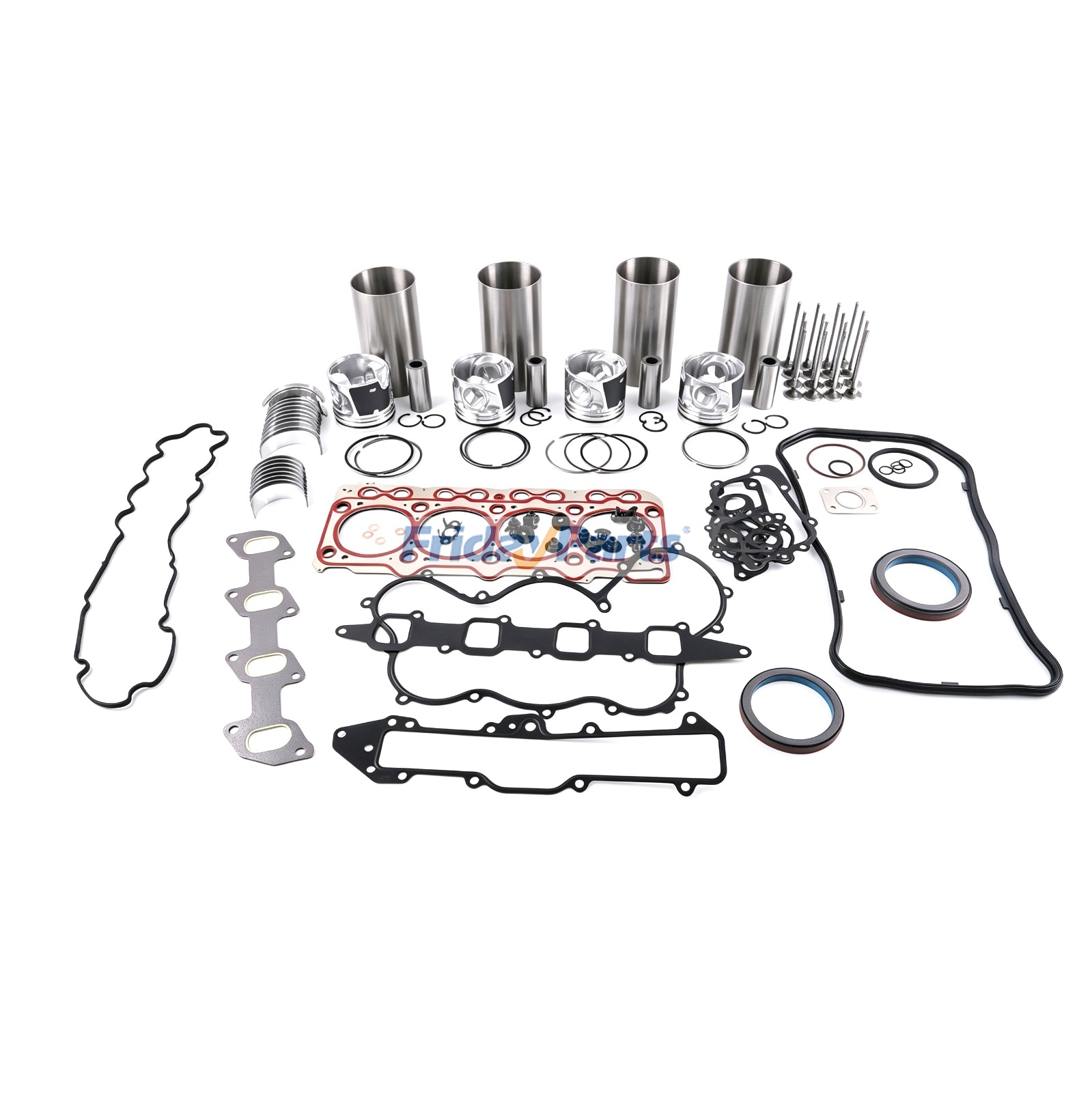 Überholungssatz für FPT/Iveco-Motoren F5BFL413 F5GFL413 New Holland Workmaster 95 105 120 B95D C334 CASE SR270B SV340B DL550