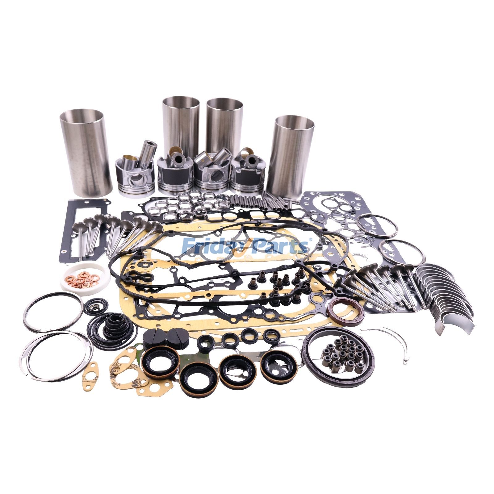 Überholungs-Reparatursatz für Isuzu-Motor 4JJ1 JCB-Bagger JS130LC JS130 JS160 JS180 JS140 JS145 JS115 JS145LCfür Für JCB