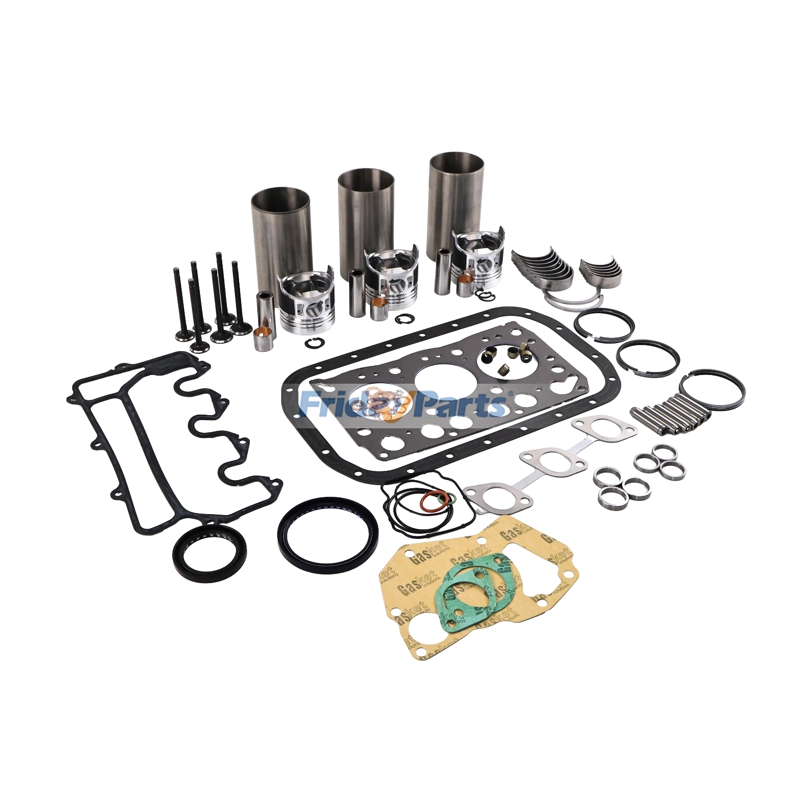 Kit de reconstrucción y reacondicionamiento para motor Isuzu 3LA1 3LA1-PA01 de FridayParts