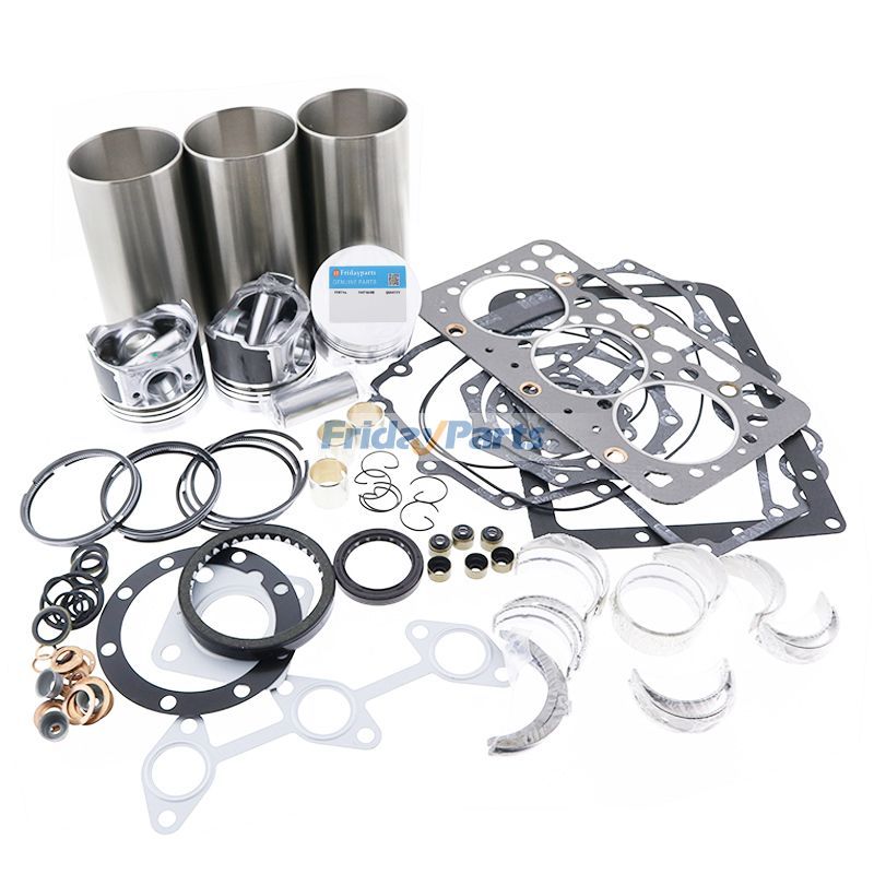 Overhaul Rebuild Kit for Isuzu Engine 3LD1 John Deere Excavator 35ZTS 27ZTS