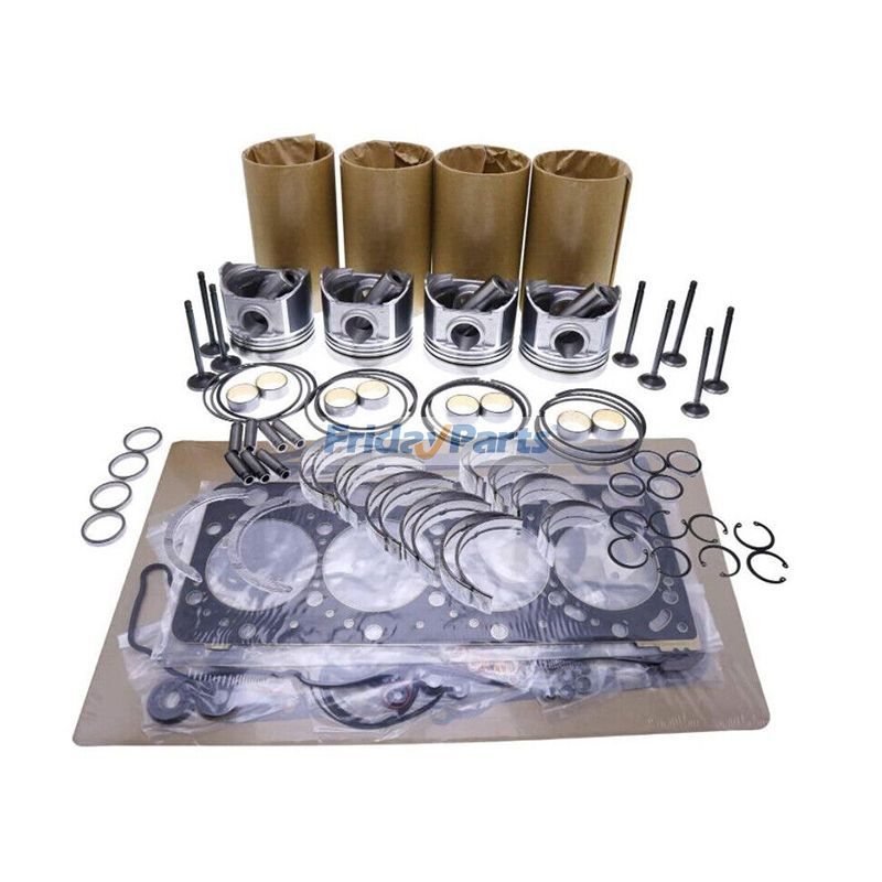  Overhaul Rebuild Kit for Isuzu Engine 4HK1 John Deere