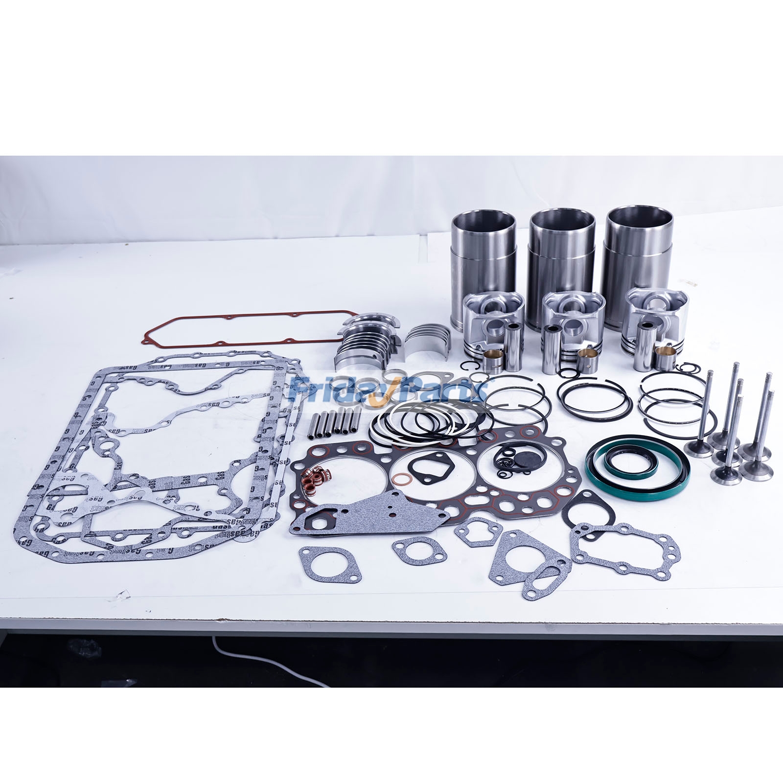 Kit de reconstrução de revisão STD para motor John Deere 3029D/T pistão RE520573