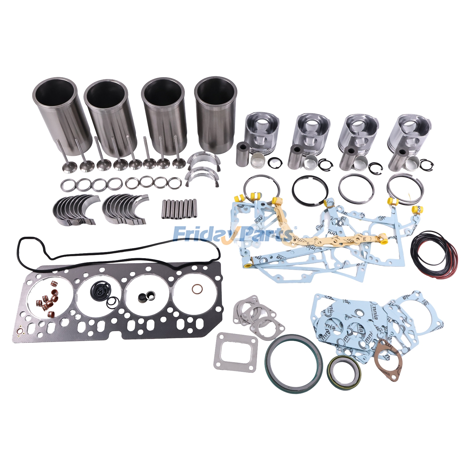 Overhaul Rebuild Kit for John Deere Engine 4045T/H Piston RE527039