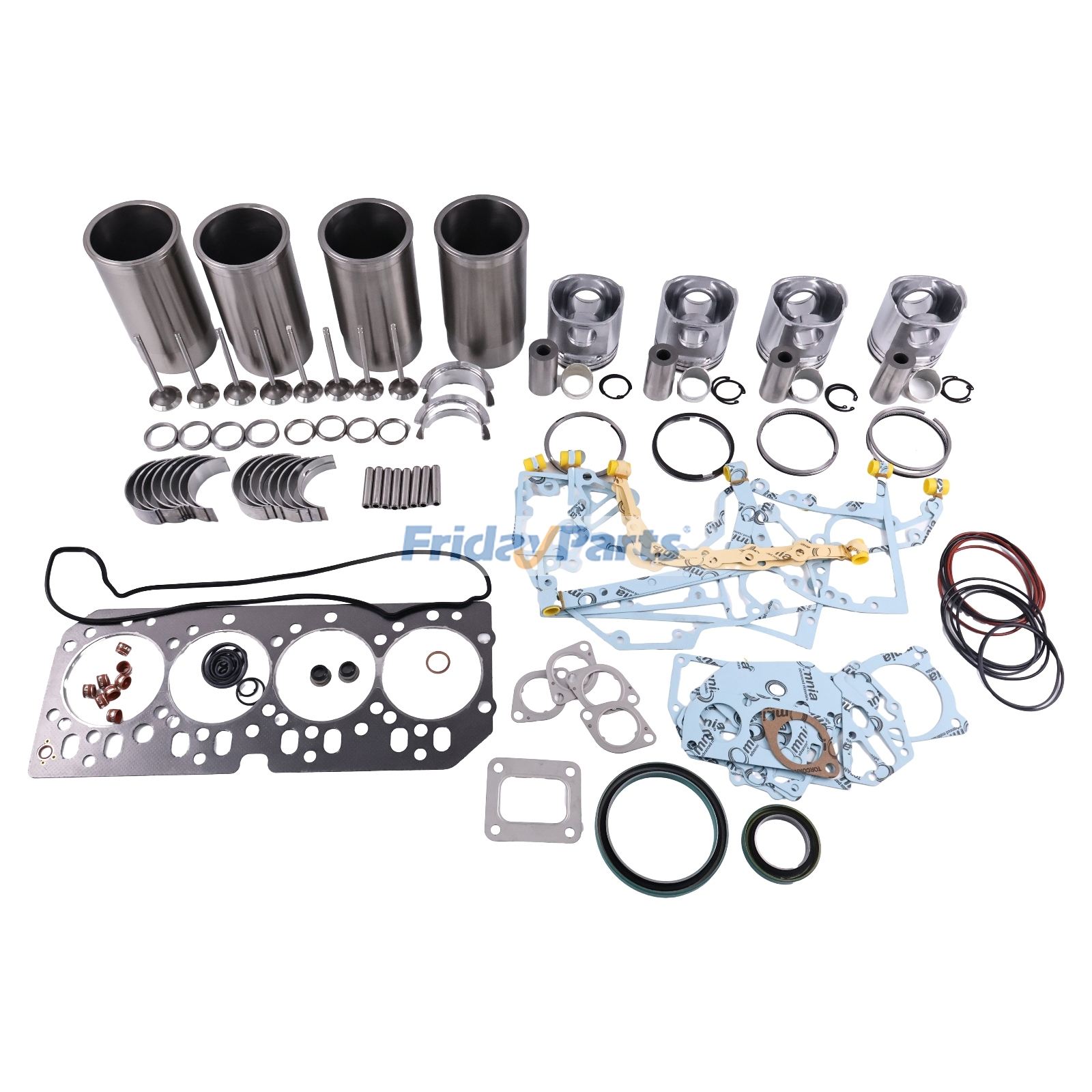 Overhaul Rebuild Kit for John Deere Engine 4045T/H Piston RE527039