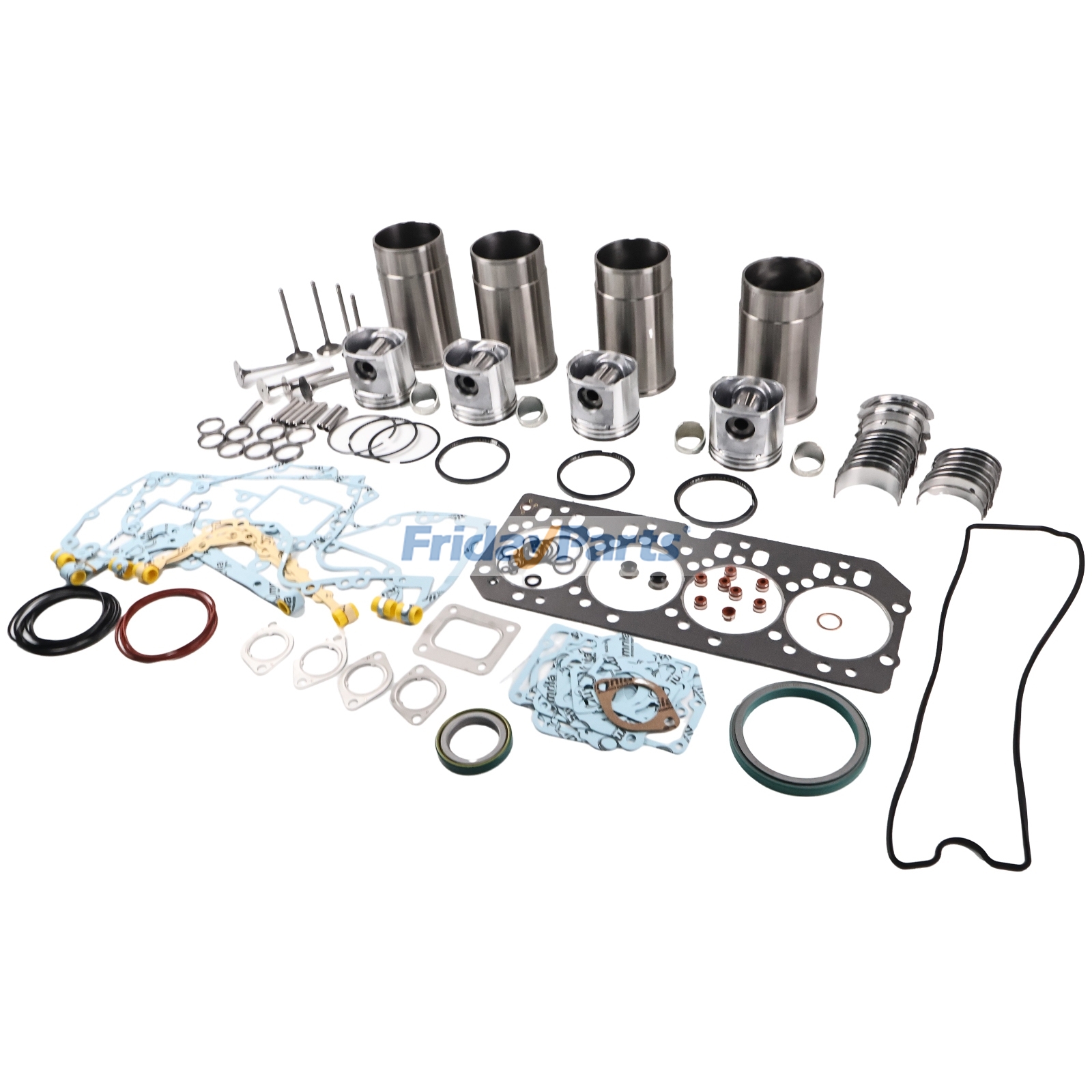 Kit de révision standard pour piston de moteur John Deere 4045T/H RE55512 RE505102pourPour JOHN DEERE