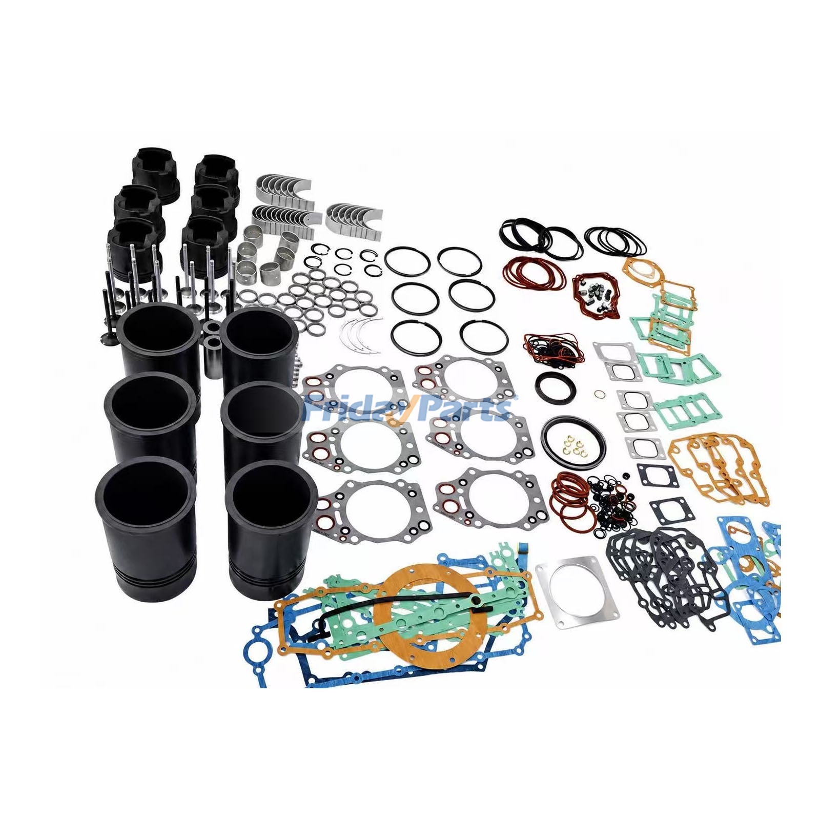 Overhaul Rebuild Kit compatible with Engine