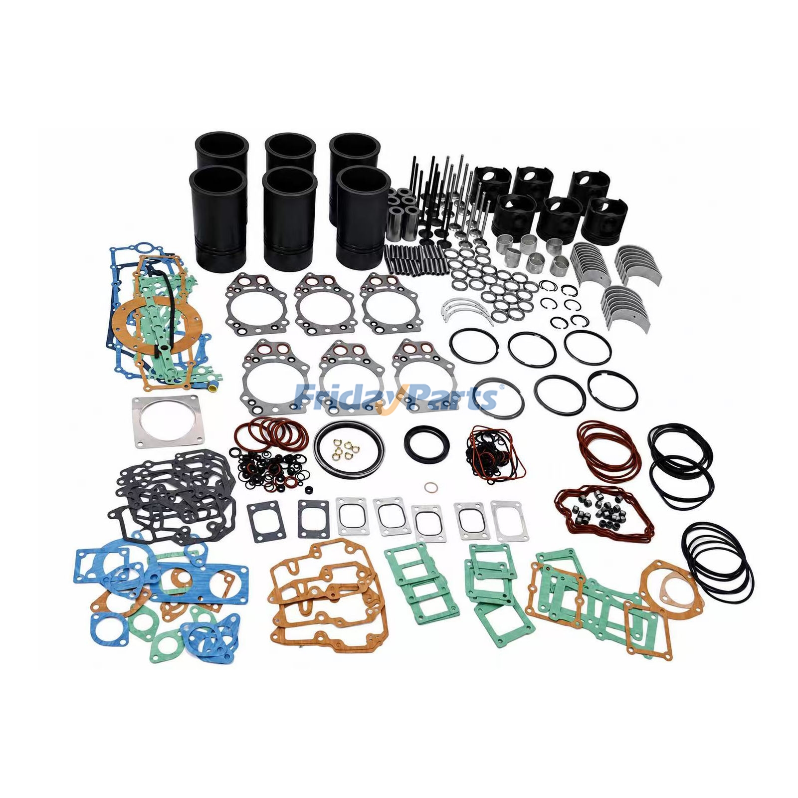 Overhaul Rebuild Kit for Komatsu Engine SA6D140-1