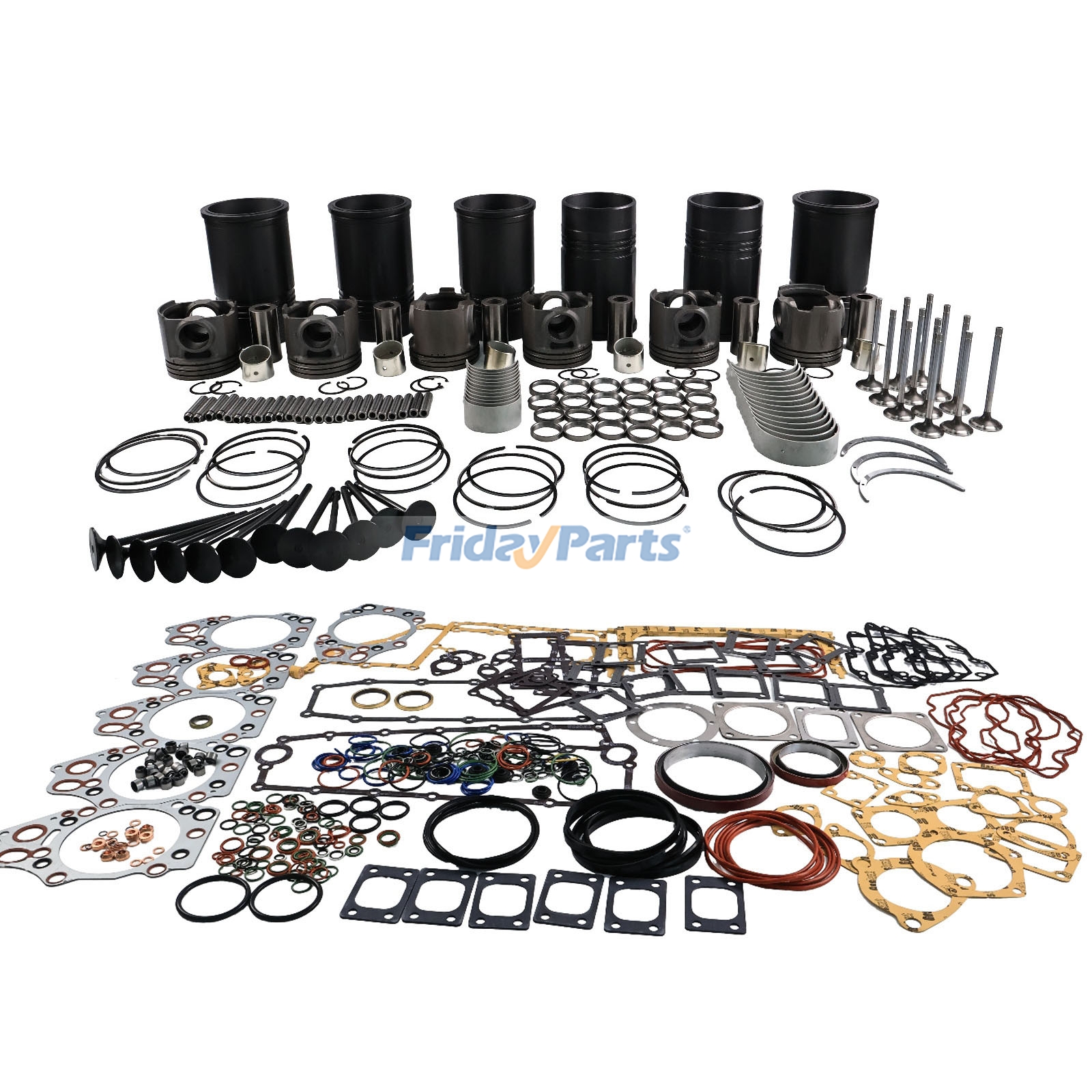 Kit de révision et de reconstruction pour moteur Komatsu SAA6D140E-5