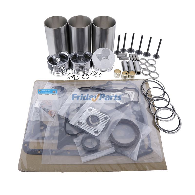 Kit de reconstrucción y reacondicionamiento para motor Kubota D1005