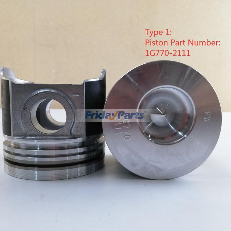 Kit de reconstrucción y reacondicionamiento para motor Kubota D1503