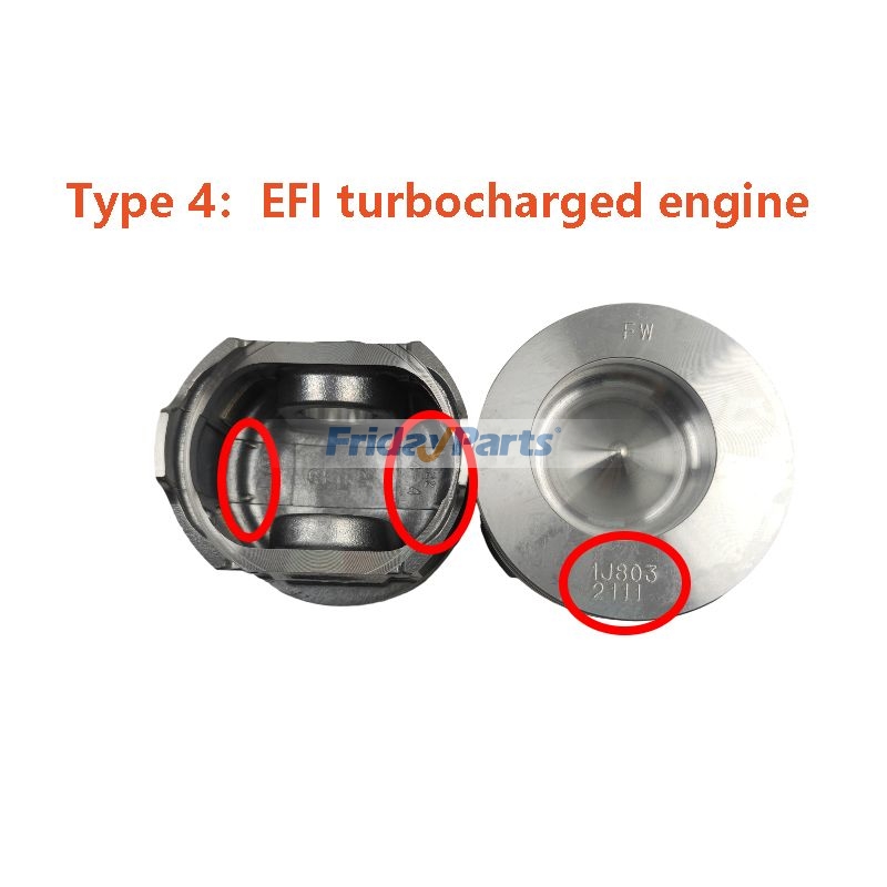  Standard Overhaul Rebuild Kit and 3 Pieces Connecting Rod with Crankshaft For KUBOTA