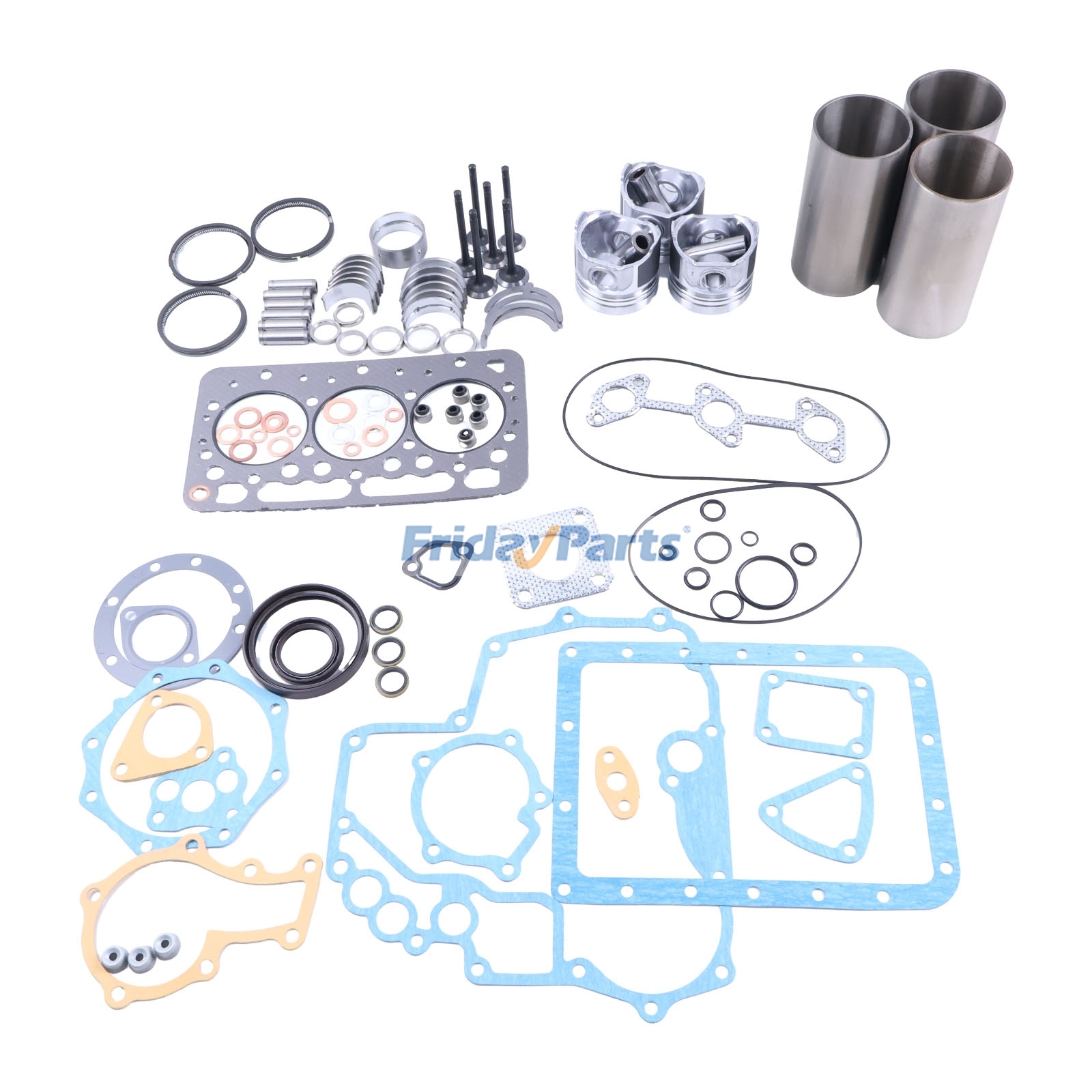 Kit de révision et de reconstruction pour moteur Kubota D600