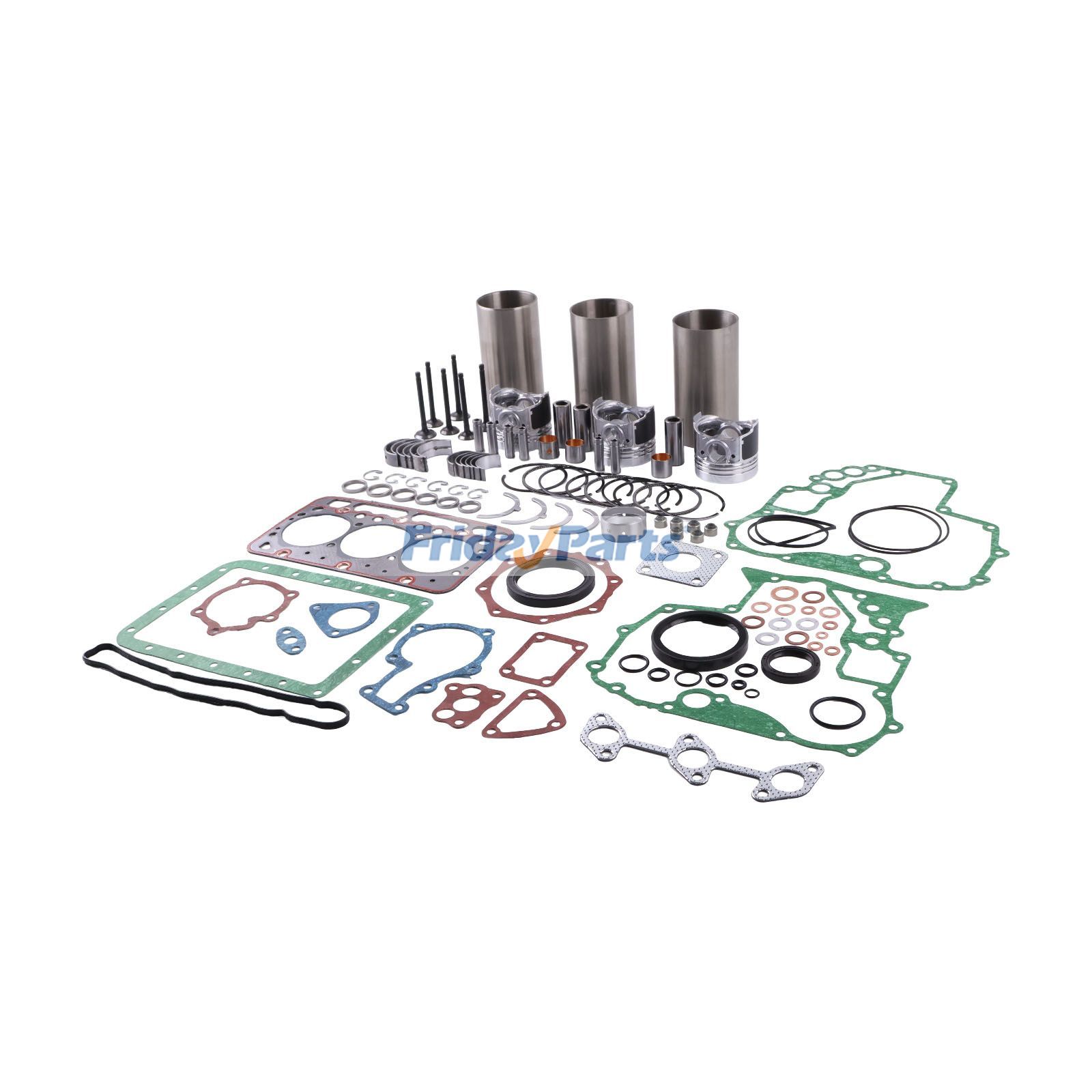 Kit de reconstrucción y reacondicionamiento para motor Kubota D722 D722E Excavadora K008 K008-3 U15 Para KUBOTA