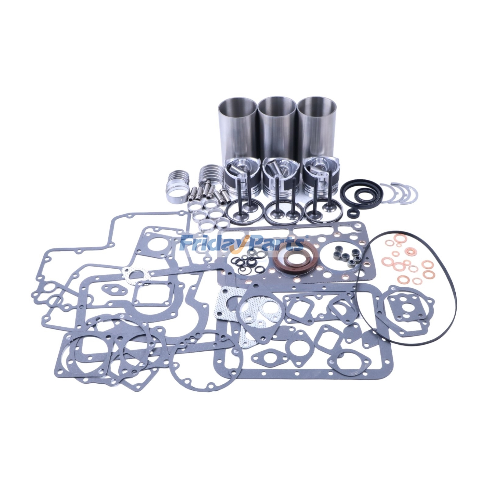 Overhaul Rebuild Kit for Kubota Engine D850 D850BH Tractor B40 B1400 RX1900 B1550E B1502 B1550 B6200E Bultra B1-15