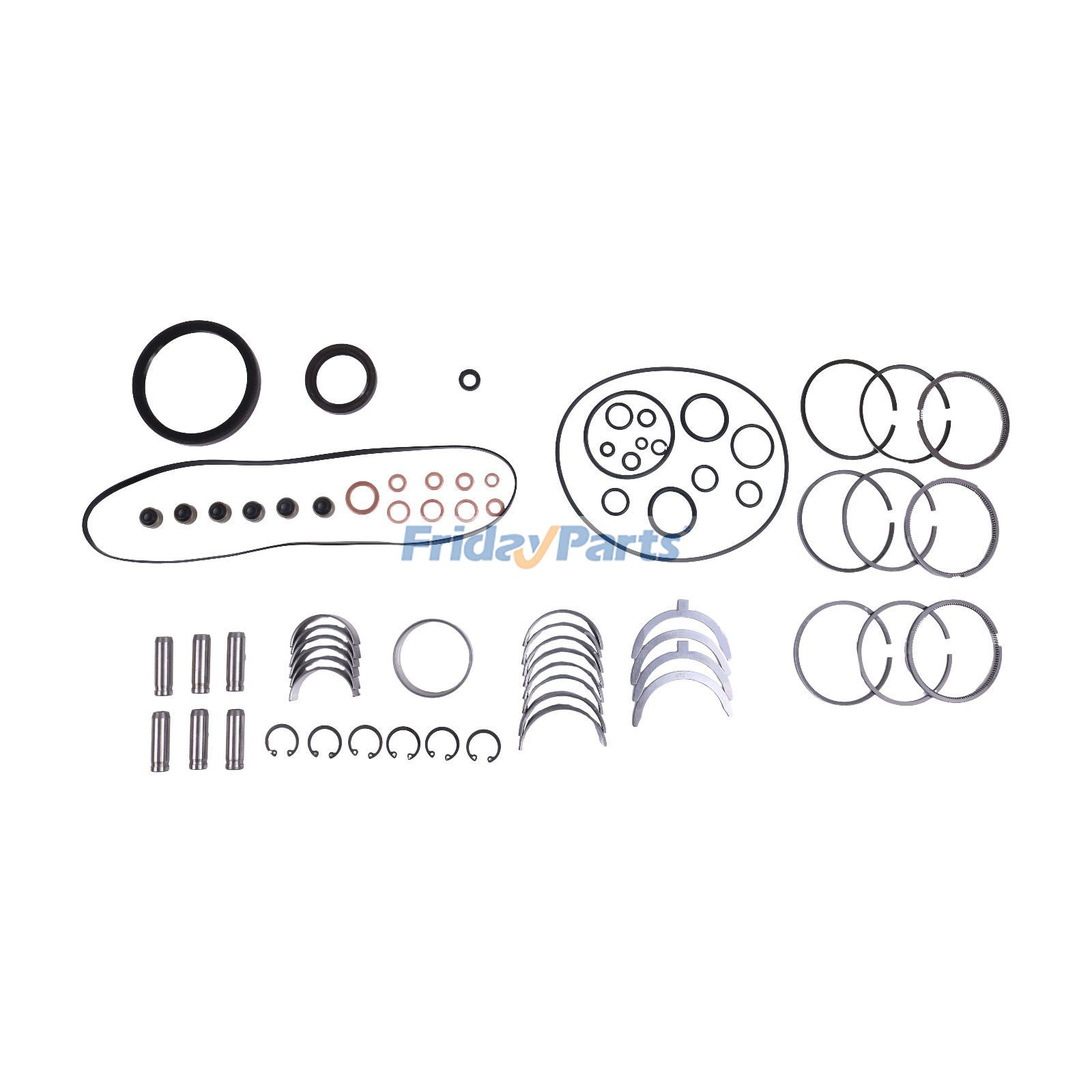 Kit de reconstrucción y reacondicionamiento para motor Kubota D905 D905E D905B D905H de FridayParts