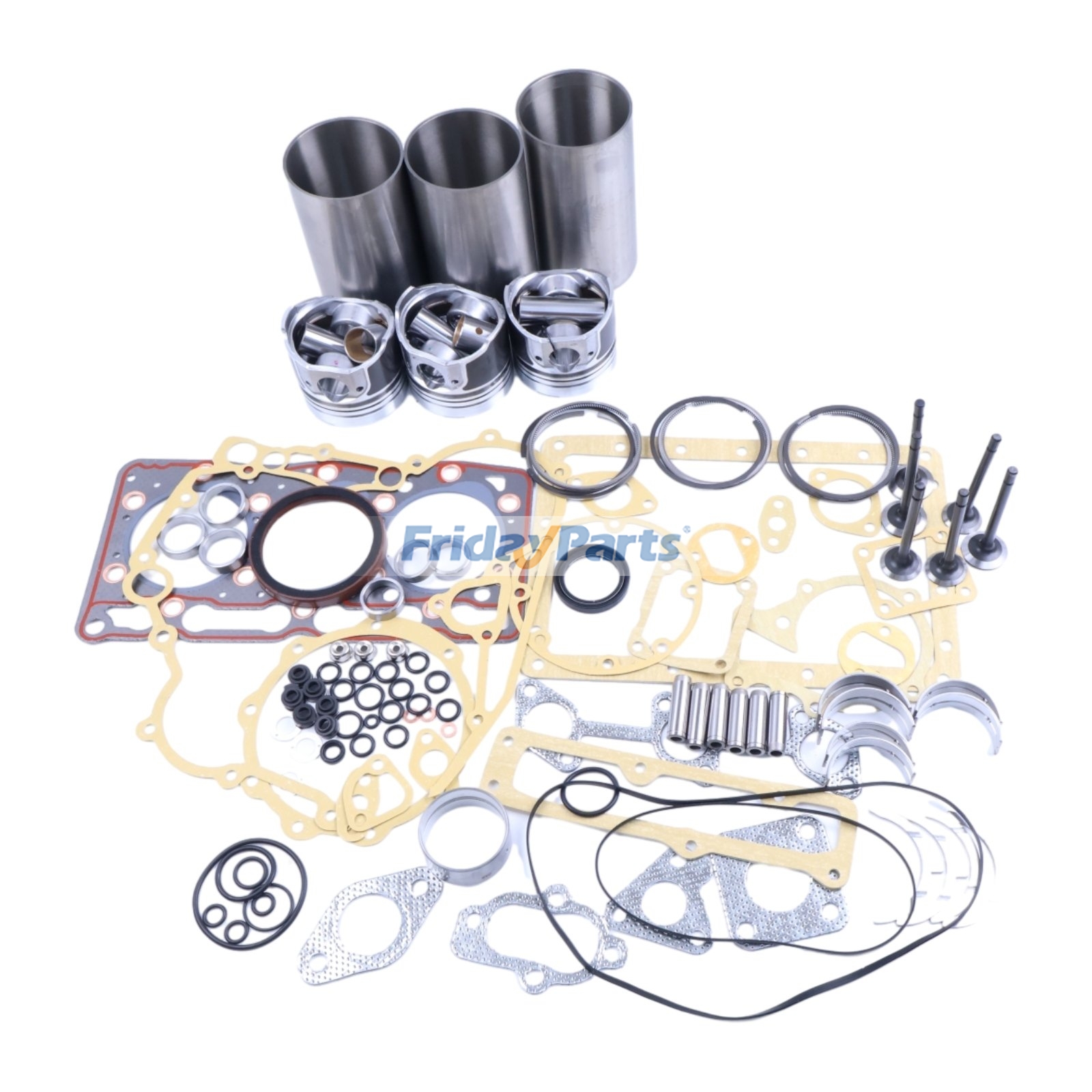 Overhaul Rebuild Kit for Kubota Engine D1005 Wheel Loader R310 R310BH