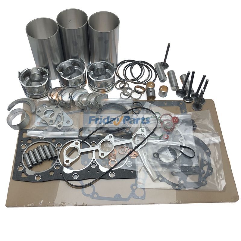 Kit de révision standard pour moteur Kubota D1105 Excavateur Hitachi EX12-2 EX15-2 EX22 EX25-2