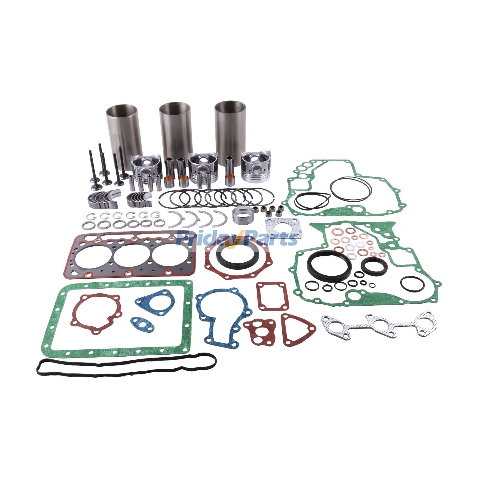 Kit de révision et de remise à neuf pour moteur Kubota D722 KC110HR-4 KC110SL-4 Hinowa HS1103 HS1203 (dumper)