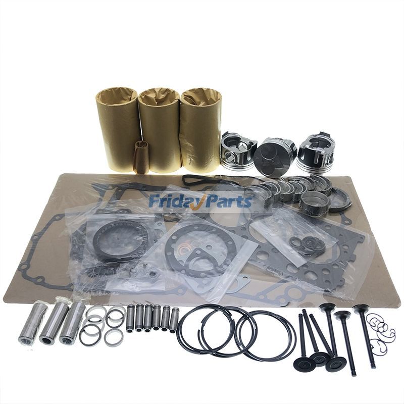 Kit de reconstrucción y reacondicionamiento para motor Kubota D782 D782-EBH Excavadora K-008 KH21 KX015-4 KX016-4 KX36-3 KX41 U15 U17