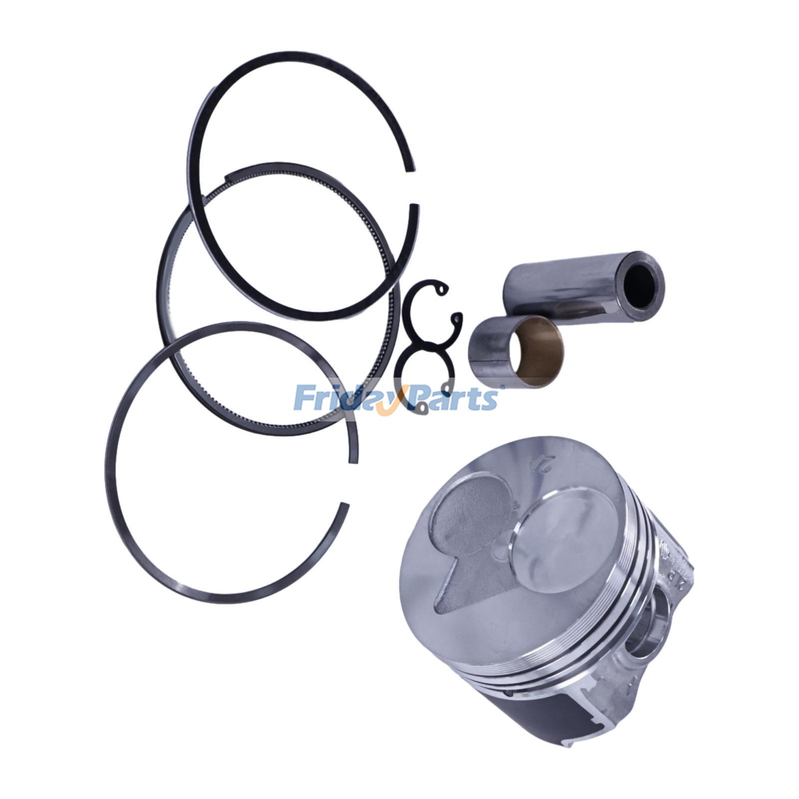 Kit de revisão e reconstrução para motor Kubota D902 de tratores BX1880, BX2380, BX23S, BX2230D, BX2350D e BX2360. FridayParts