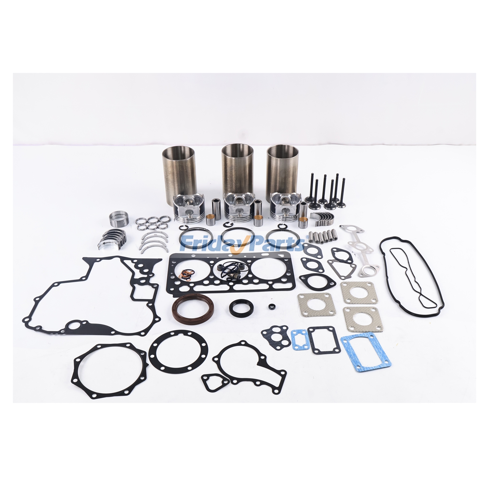 Overhaul Rebuild Kit for Kubota Engine WG972