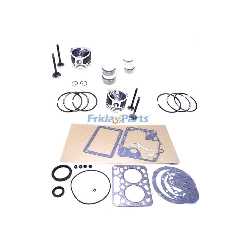 Kit de révision et de reconstruction pour moteur Kubota ZL600 Tracteur B6000 B6000E B6000DT B4200