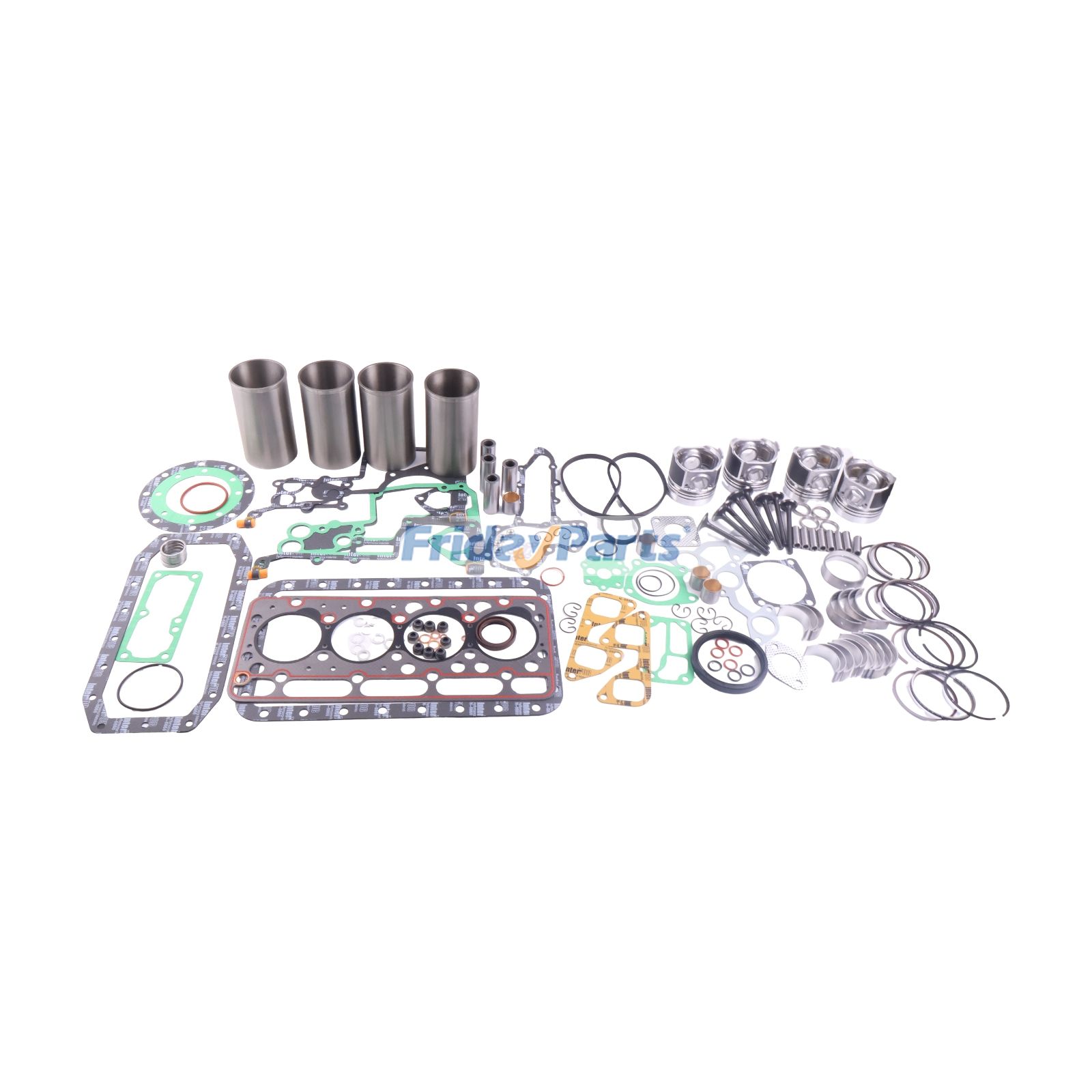 Kit de révision et de reconstruction pour moteur Kubota V1903 Tracteur L3600DT L3710HST L3710 Excavatrice KX151 K101