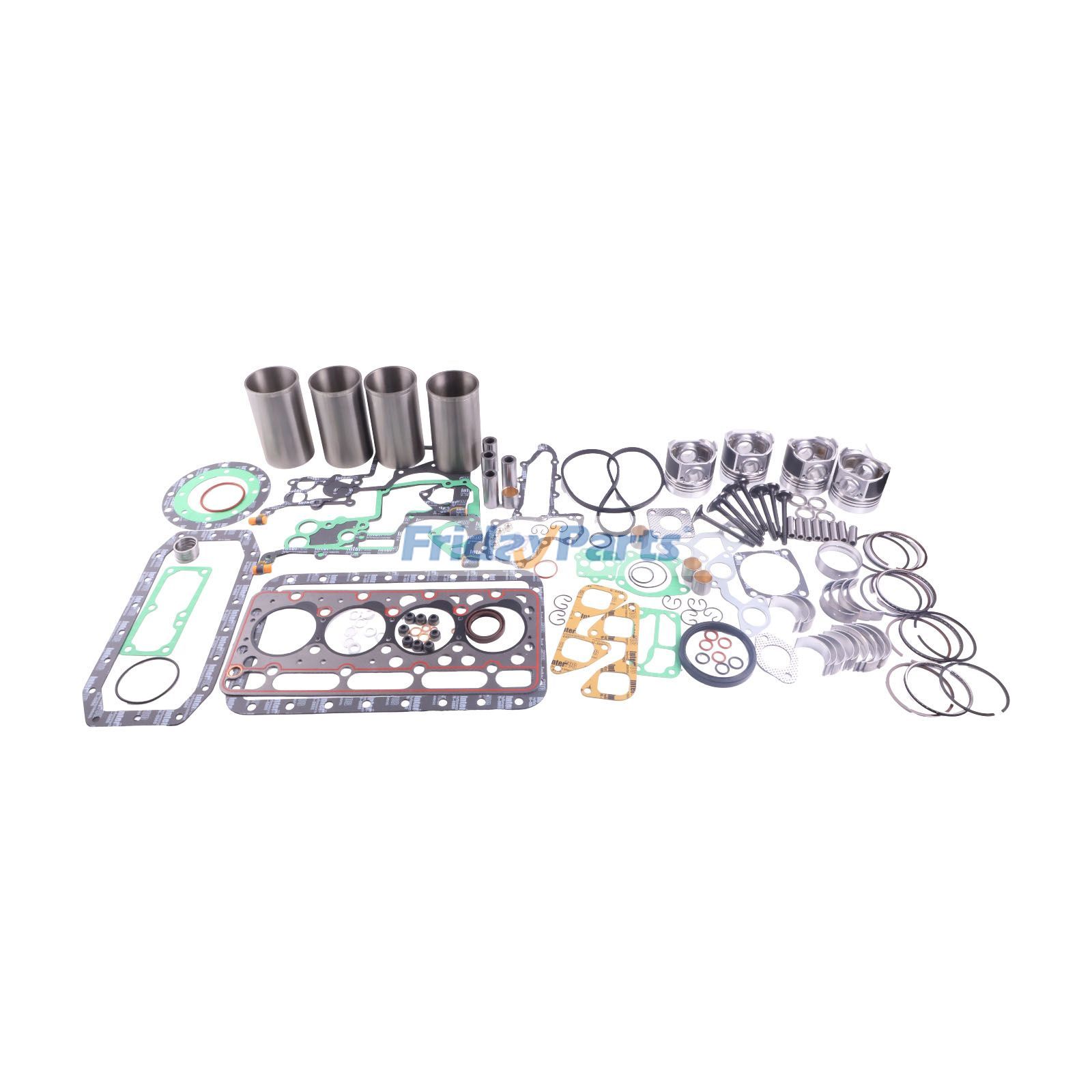 Kit de révision et de reconstruction pour moteur Kubota V1903 Tracteur L3600DT L3710HST L3710 Excavatrice KX151 K101pourPour KUBOTA