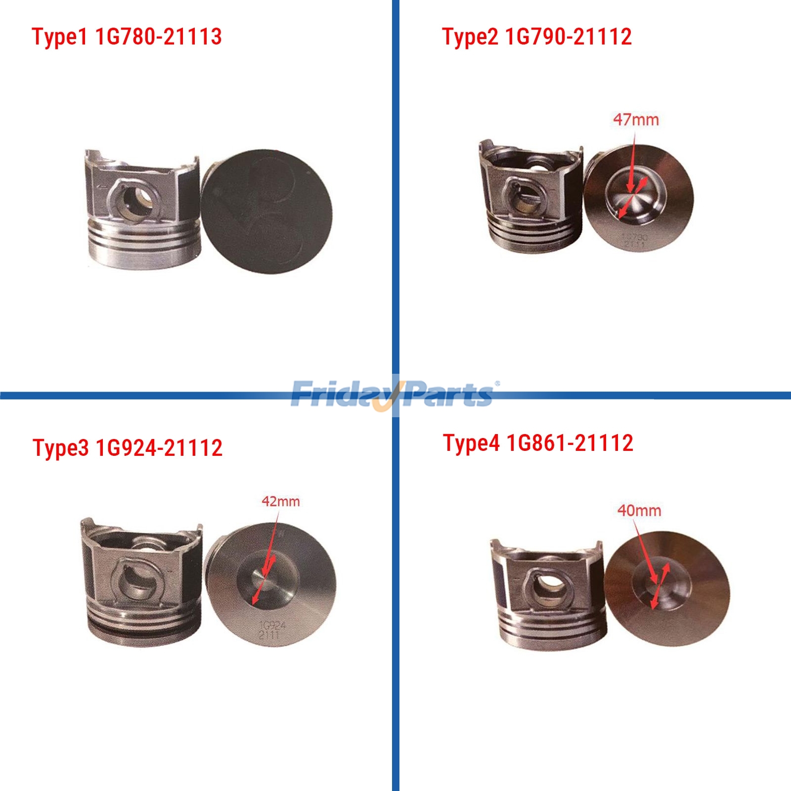 Overhaul Rebuild Kit-DI Hitachi for Excavator