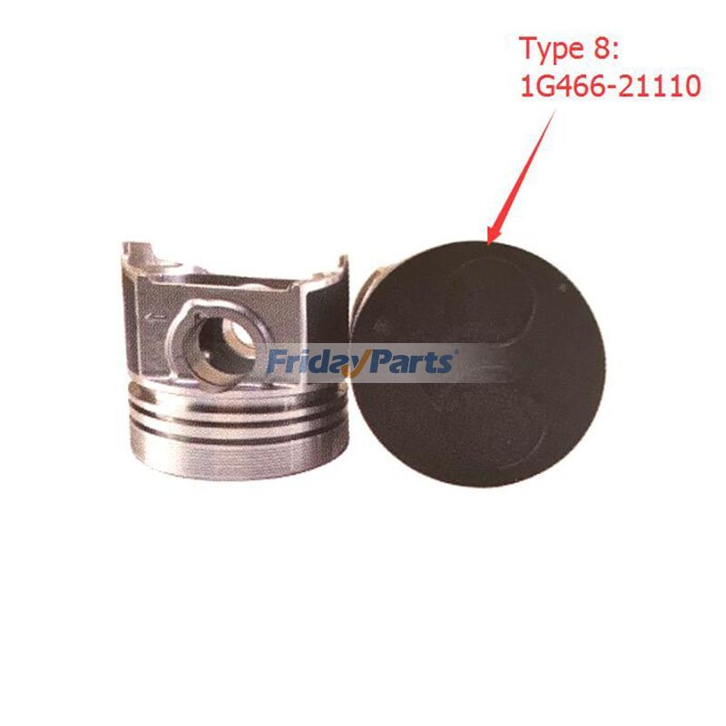 Kit de reconstrucción y reacondicionamiento para motor Kubota V2403 V2403-M-DI Hitachi ZX55UR-2 ZX55UR-3 ZX55UR-2D ZX55UR-3D para Excavadora