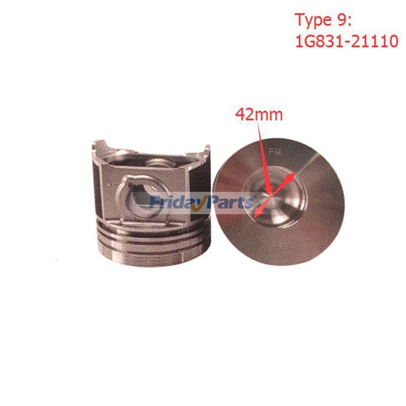 Überholungs- und Umbausatz für Kubota V2403 V2403-M Motor M5660SUH M5660SUHD M62 MX5800H R510 L4740 L5240