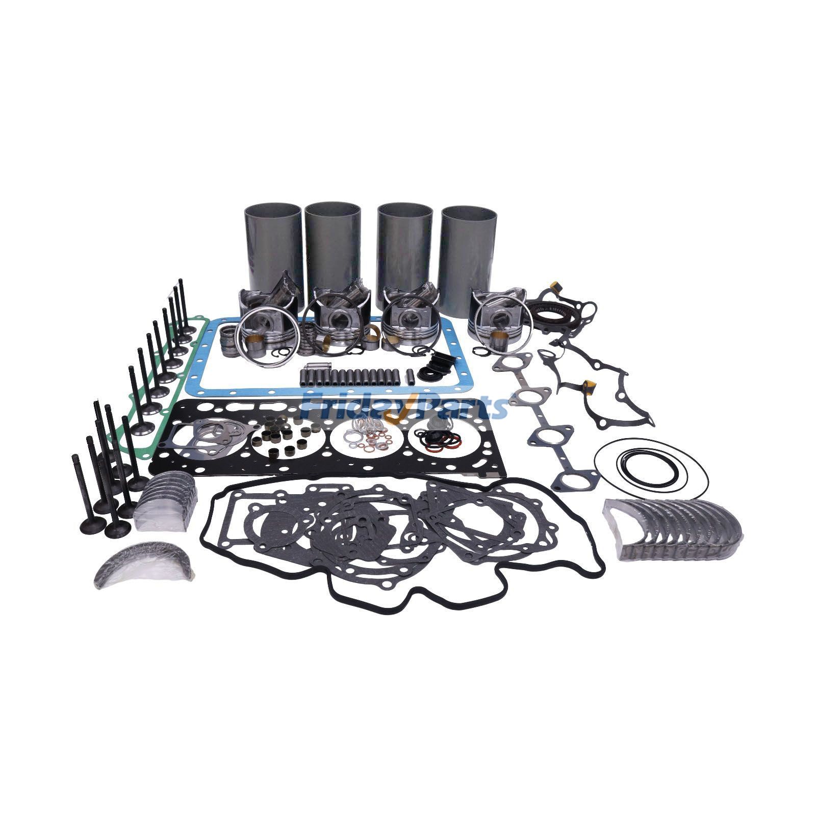 Kit de reconstrucción y reacondicionamiento para motor Kubota V3800 V3800DI-T V3800T de FridayParts