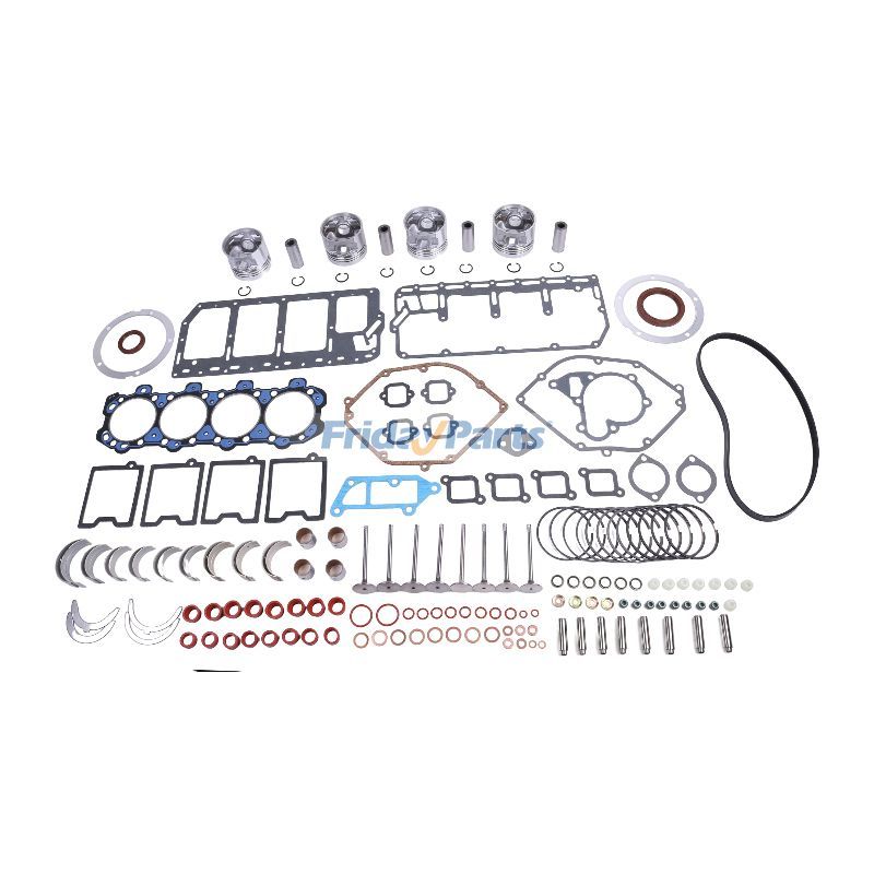 Kit de reconstrucción de revisión estándar para motor Lister Petter LPW4